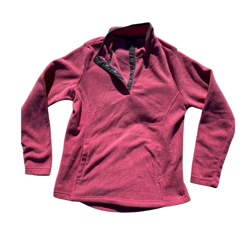 Charles River Apparel Women's Pink fleece jacket